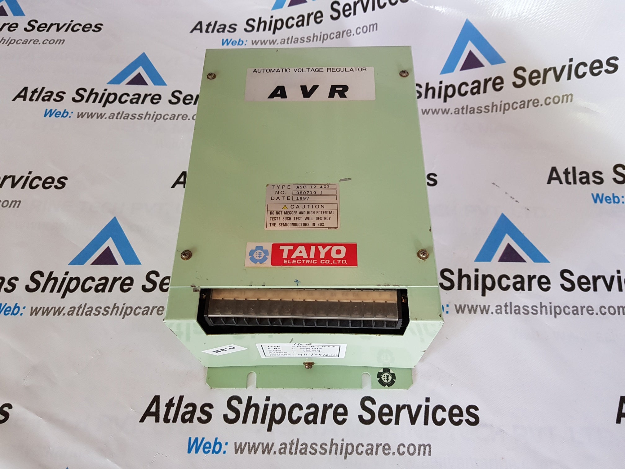 TAIYO ASC-12-4Z3 AUTOMATIC VOLTAGE REGULATOR